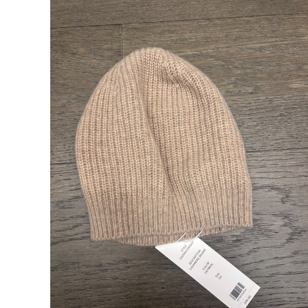 VERONICA BEARD-100% Cashmere Beanie - Picture 2 of 4